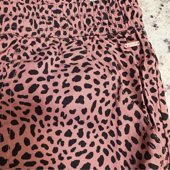 Victoria Secret Pink Easy Lightweight Joggers Leopard Pants Size L Large - Picture 9 of 9
